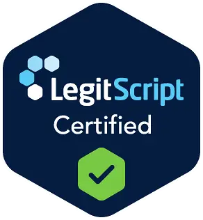 LEGIT SCRIPT CERTIFIED